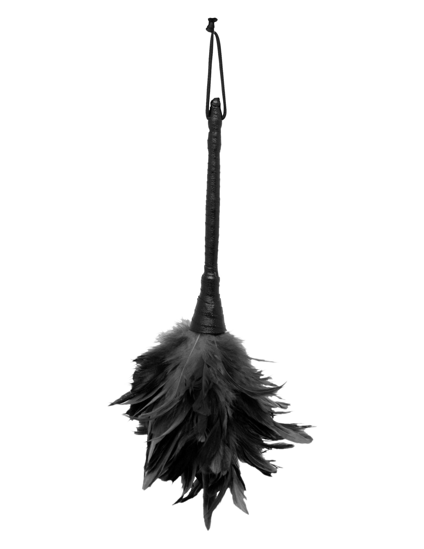 Frisky Feather Fantasy Duster in Obsidian