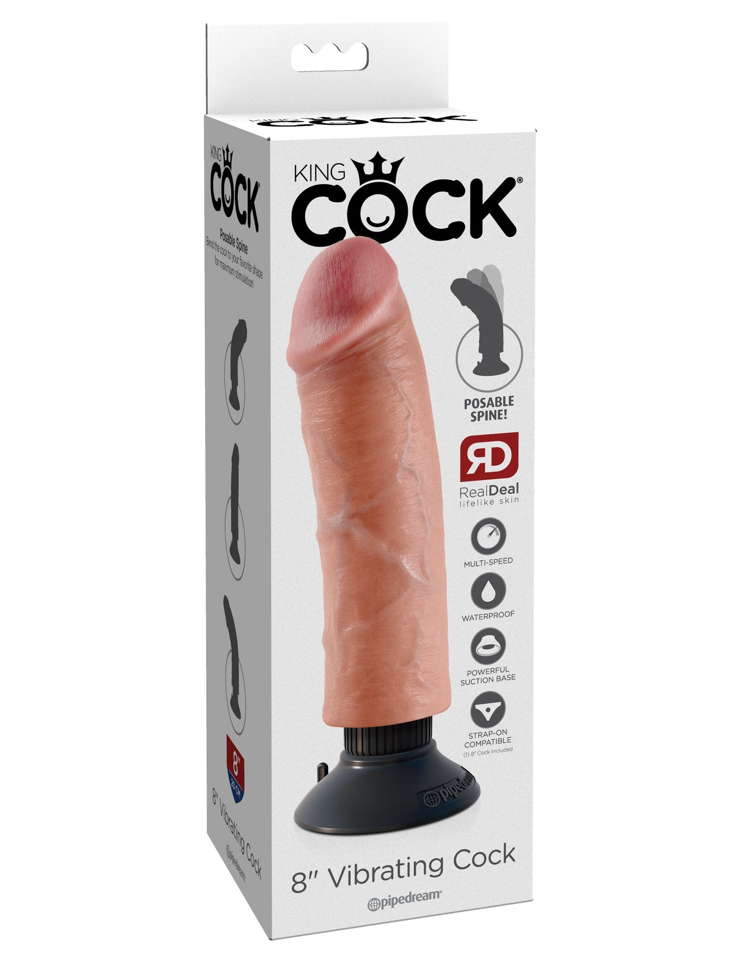King Cock 8 En Polla Carne Vibrante