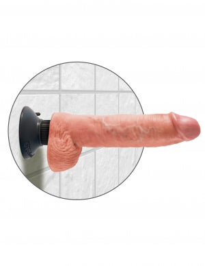 King Cock 10 En Polla C/bolas Carne Vibrando