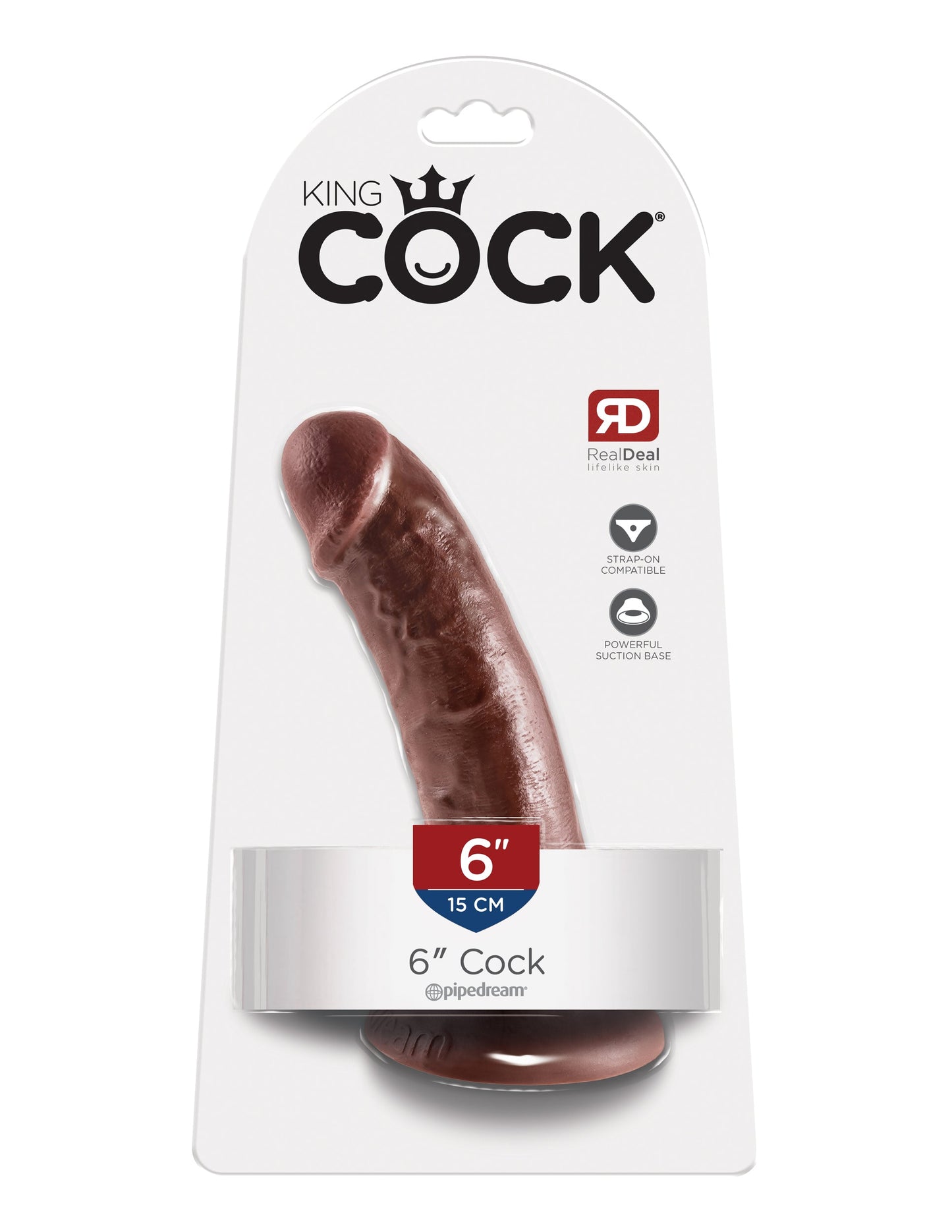 King Cock 6 En Polla Marrón