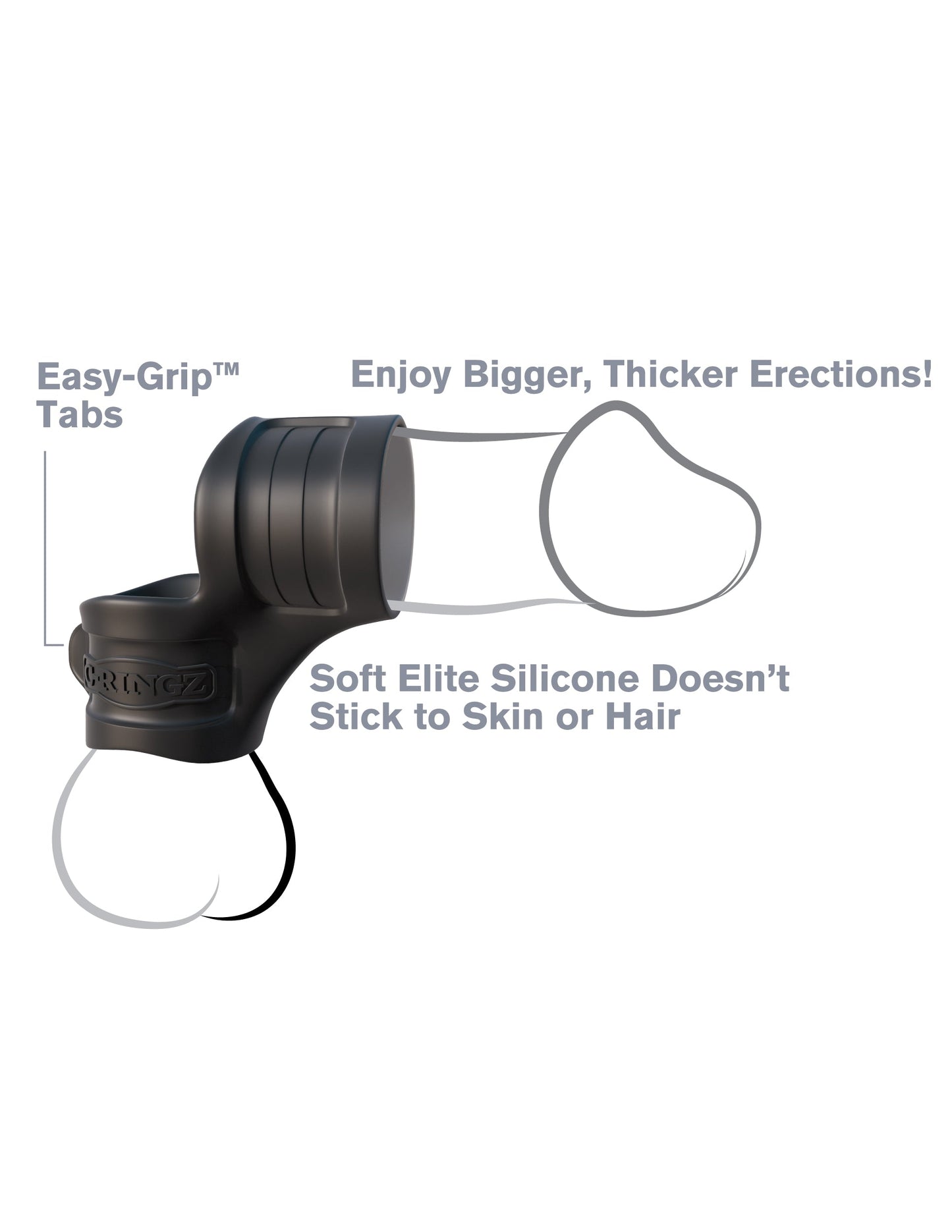 Fantasy C-rinz Commanding Cock Ring & Stretcher