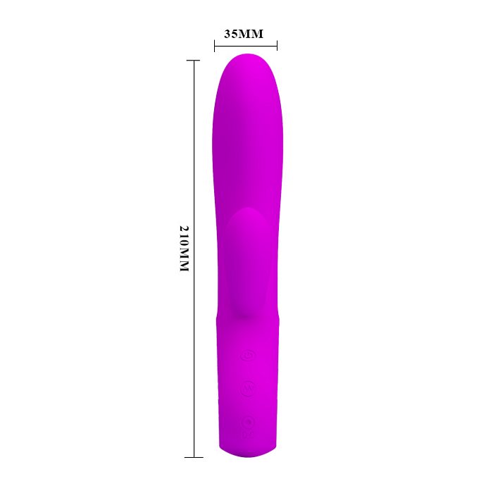 Pretty Love Elmer Conejo Vibrador Silicona Morado