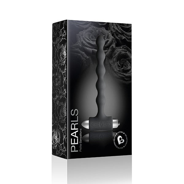 Plug Petite Sensations Perlas Negro