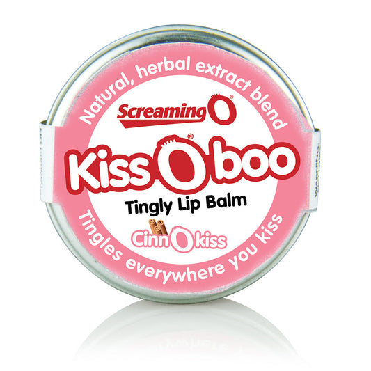 Bálsamo labial con hormigueo de canela Kiss O Boo