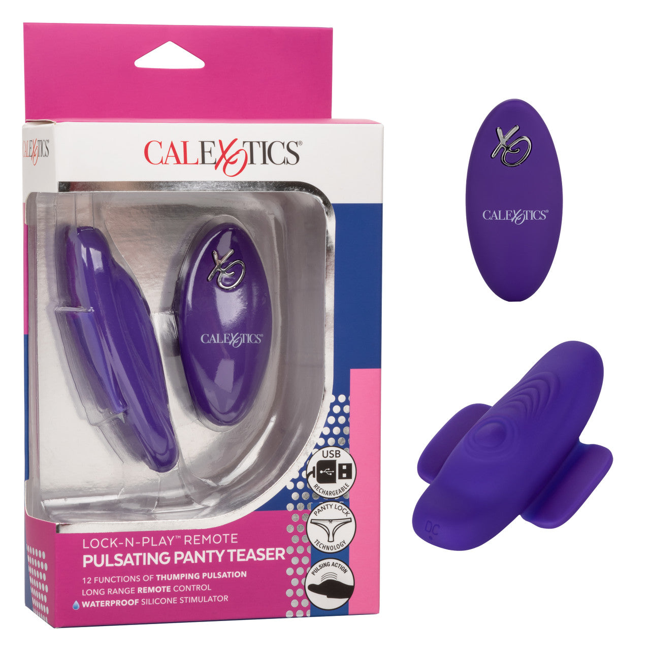 Avance de bragas pulsantes remotas Lock-n-play