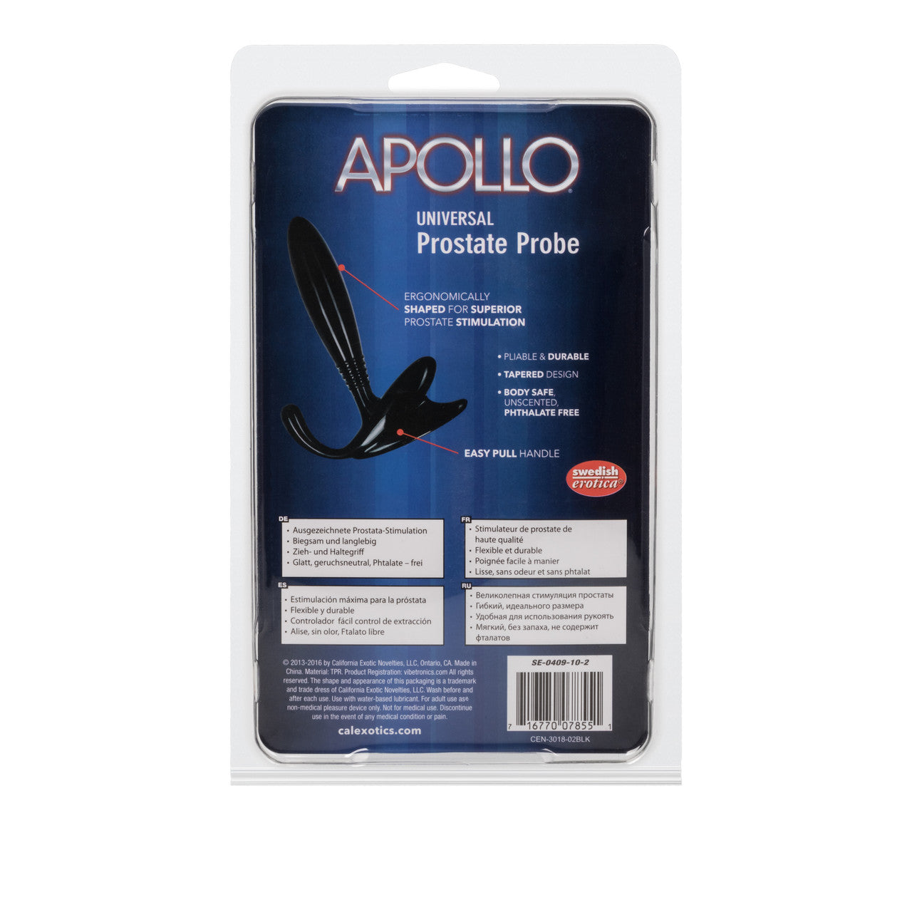 Sonda de Próstata Apollo Negra