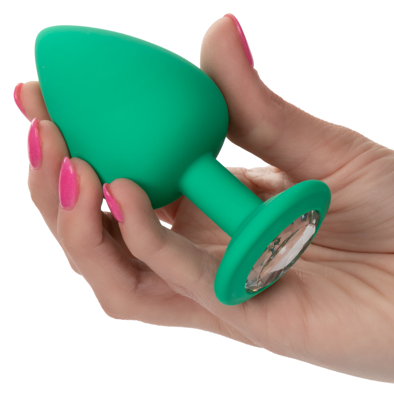 Trío de gemas atrevidas en verde