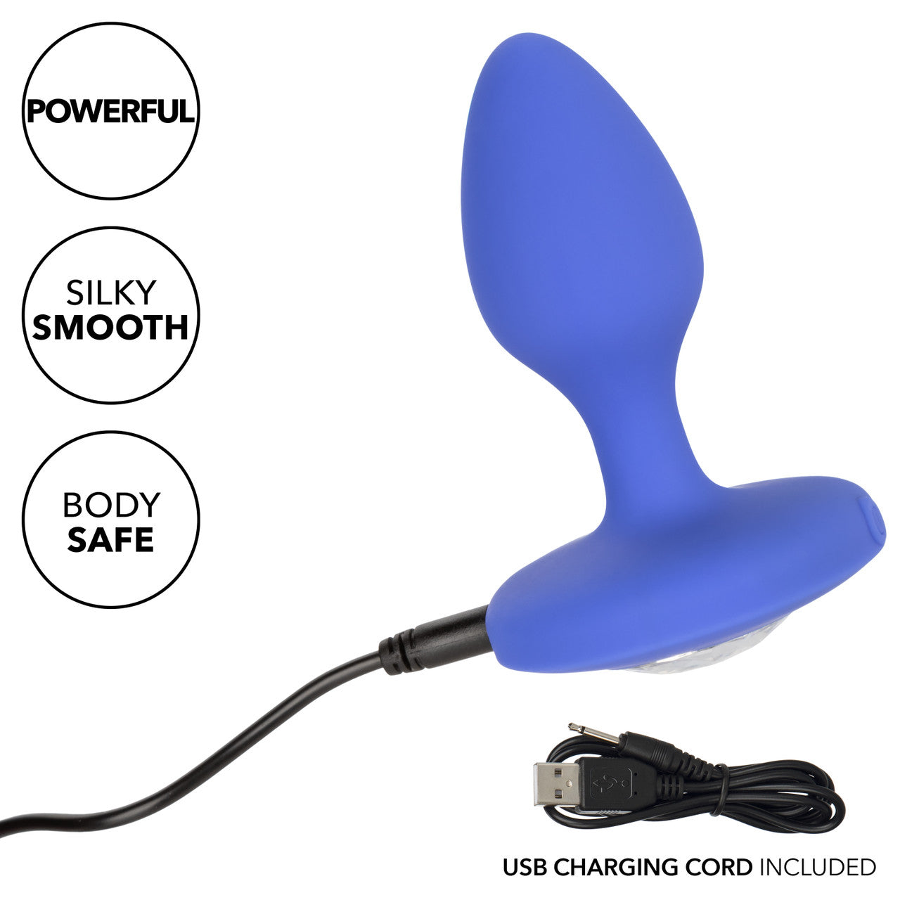 Sonda Vibradora Cheeky Gems Azul Medio