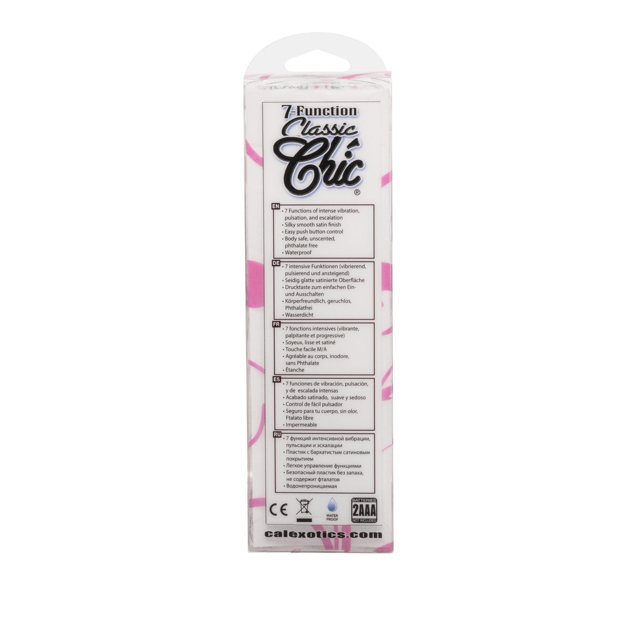Mini Vibrador Clásico Chic Púrpura