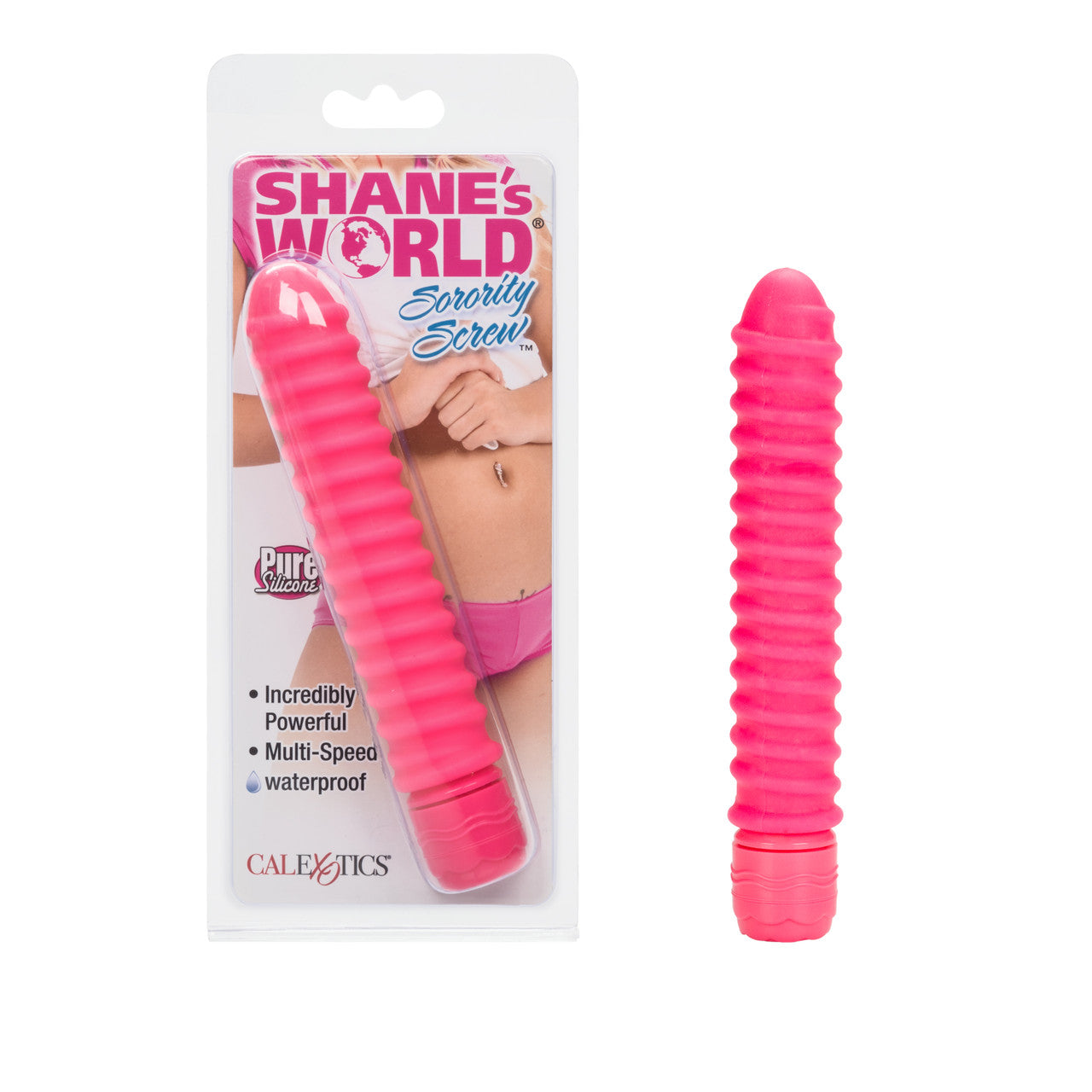 Shanes World Sorority Tornillo Silicona Rosa