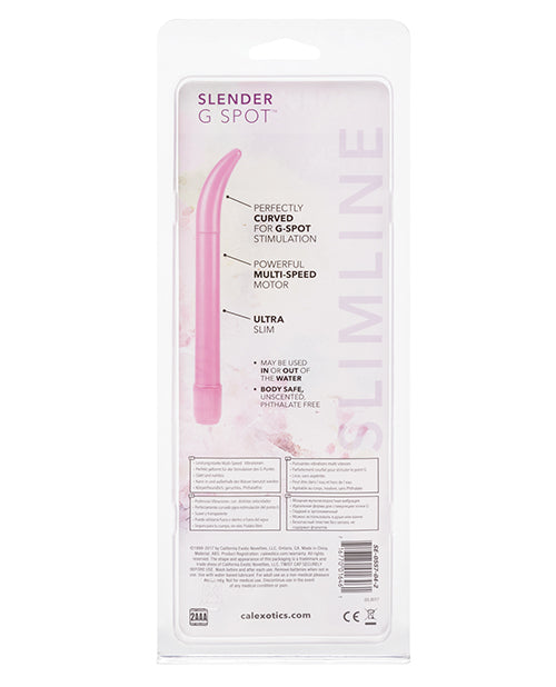 Slender G-spot 7in Pink