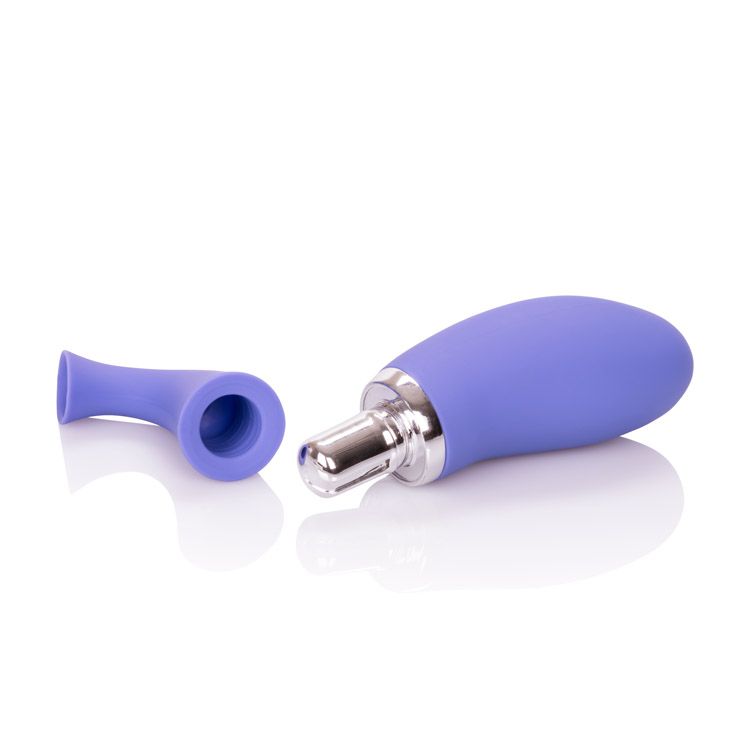 Bomba de clítoris recargable azul
