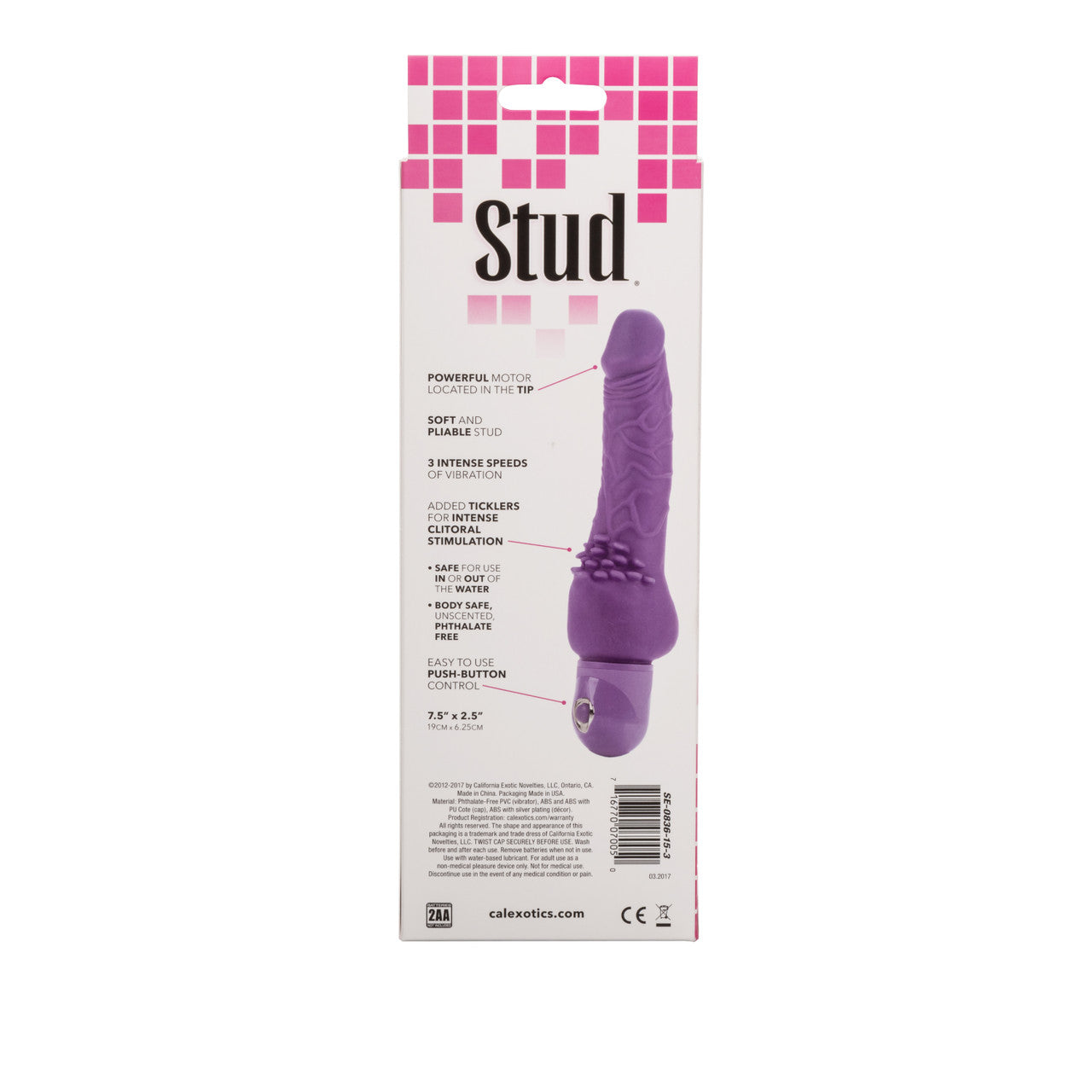 Power Stud Clitterific W/p Morado