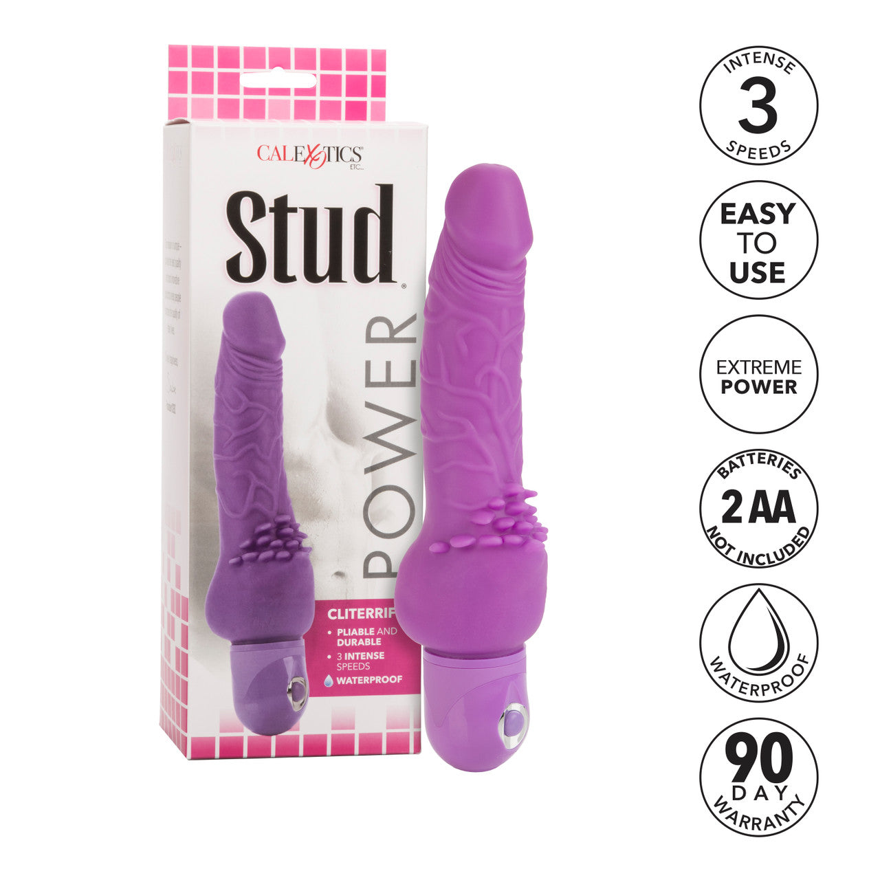 Power Stud Clitterific W/p Morado
