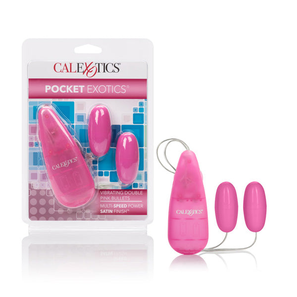 Pocket Exotics Doble Bala Pasión Rosa