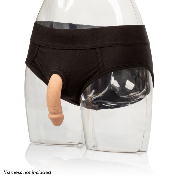 Packer Gear 4in Silicone Penis Ivory