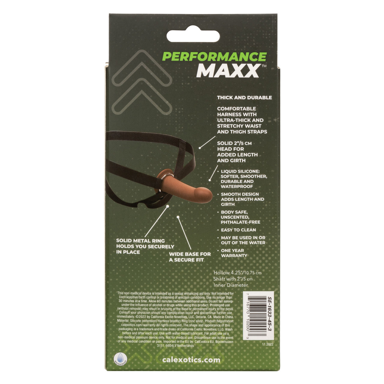 Extensión Performance Maxx Con Arnés Marrón