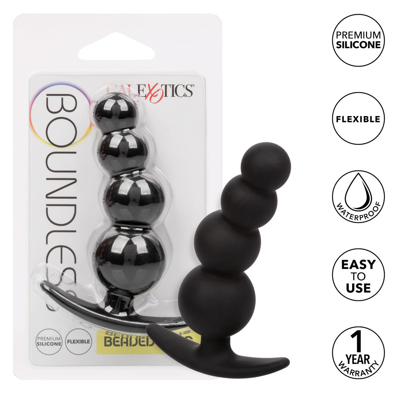 Plug anal con cuentas Infinite Bliss