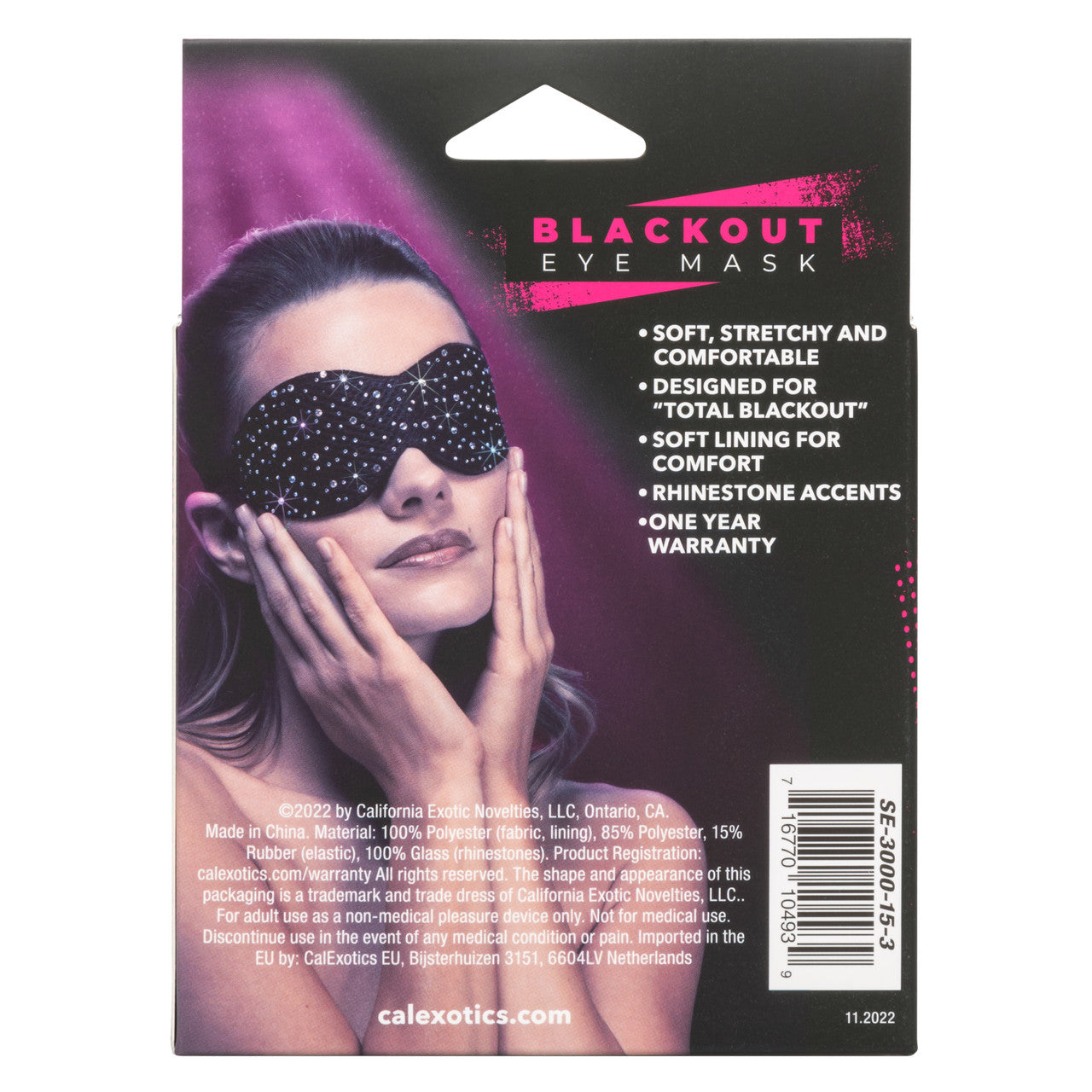 Máscara de ojos opaca Radiance