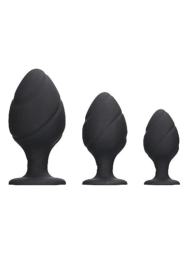 Obsidian Swirl Sensation Plug Set