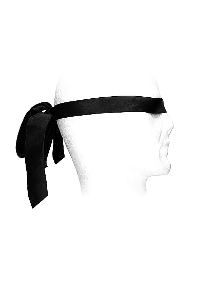 Ebony Elegance Silk Bondage Scarf