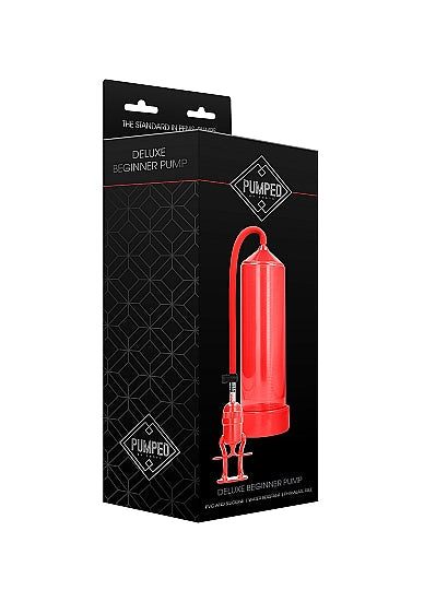 Bomba de principiante de lujo roja