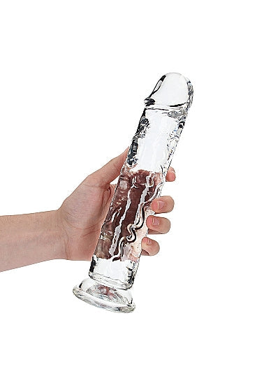 Realrock Straight Realistic 10 In Dildo Transparent