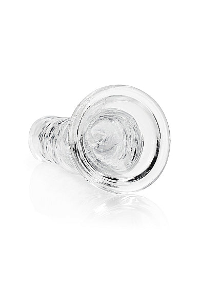 Realrock Consolador Recto Realista 11in Transparente