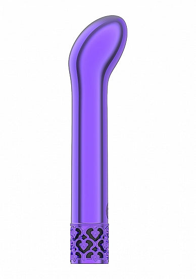 Vibrador Punto G Jewel de Royal Gems Púrpura