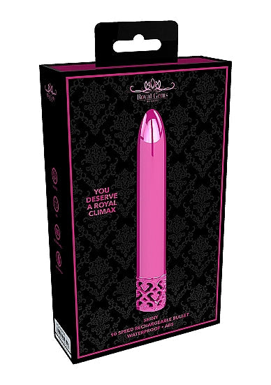 Royal Gems Bala Abs Rosa Brillante Recargable