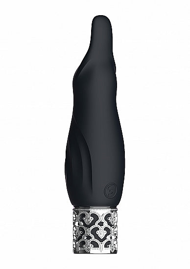 Royal Gems Black Sparkle Rechargeable Bullet