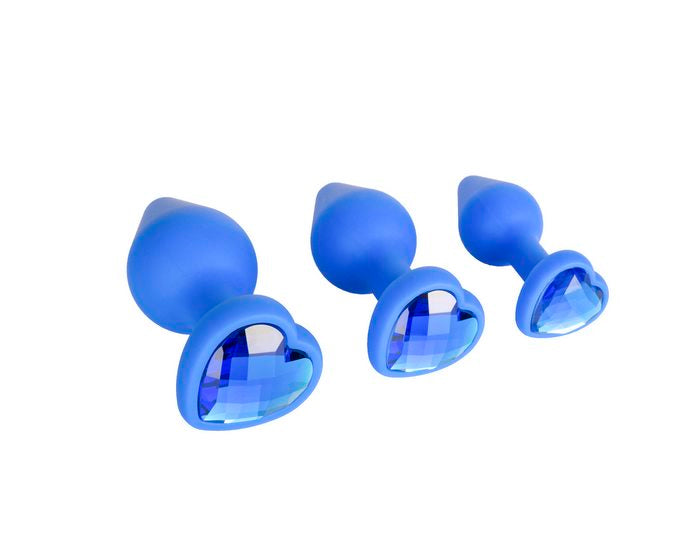 Tapón de placer anal adornado con joyas