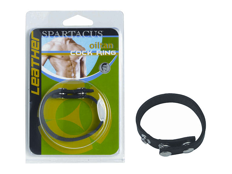 Simplex Leather Cock Ring