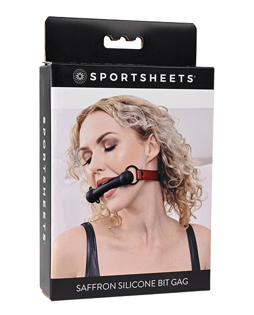 Mordaza de Silicona Azafrán Comfort Bit