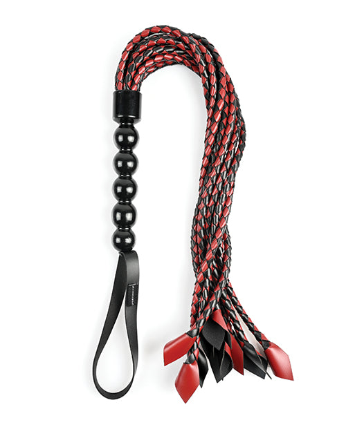 Flogger trenzado de latigazo de azafrán