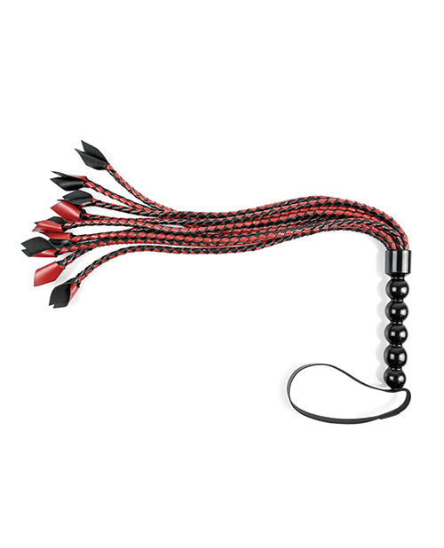 Flogger trenzado de latigazo de azafrán