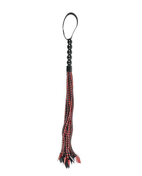 Flogger trenzado de latigazo de azafrán