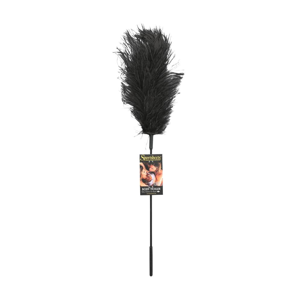 Crimson Plume Ostrich Feather