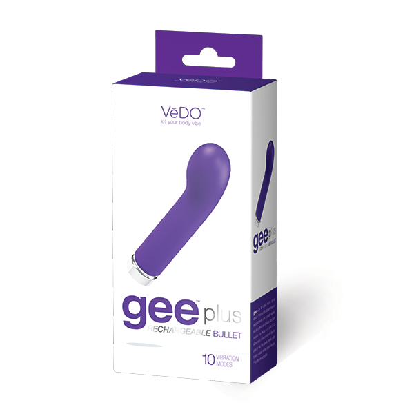 Vibrador recargable Gee Plus Into You Indigo
