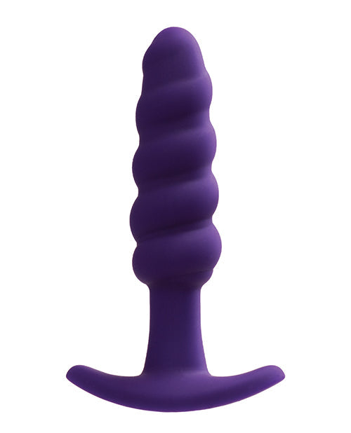 Vedo Twist Plug Anal Recargable Morado Profundo