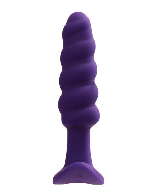 Vedo Twist Plug Anal Recargable Morado Profundo