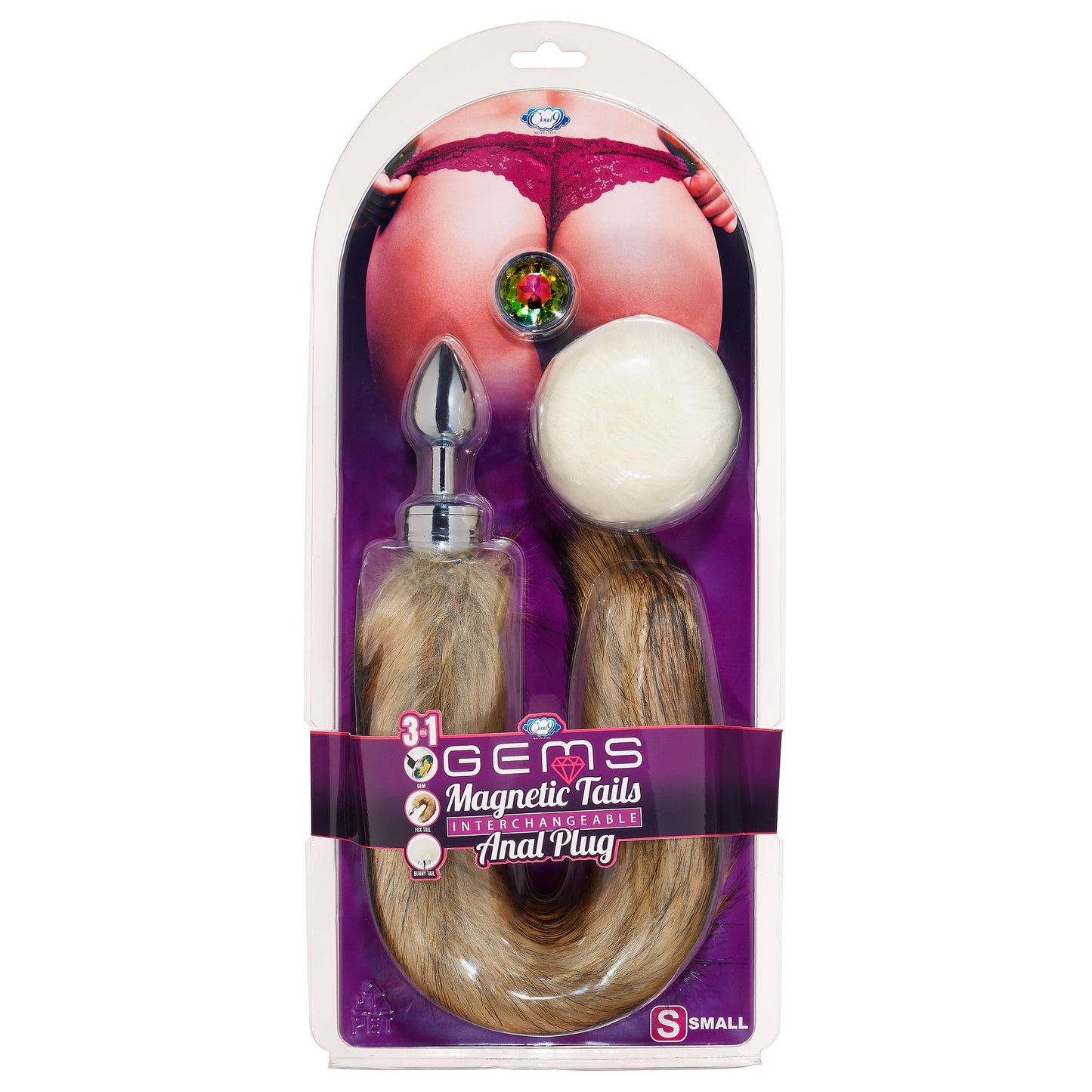 Colección de gemas anales de cola magnética (pequeña)