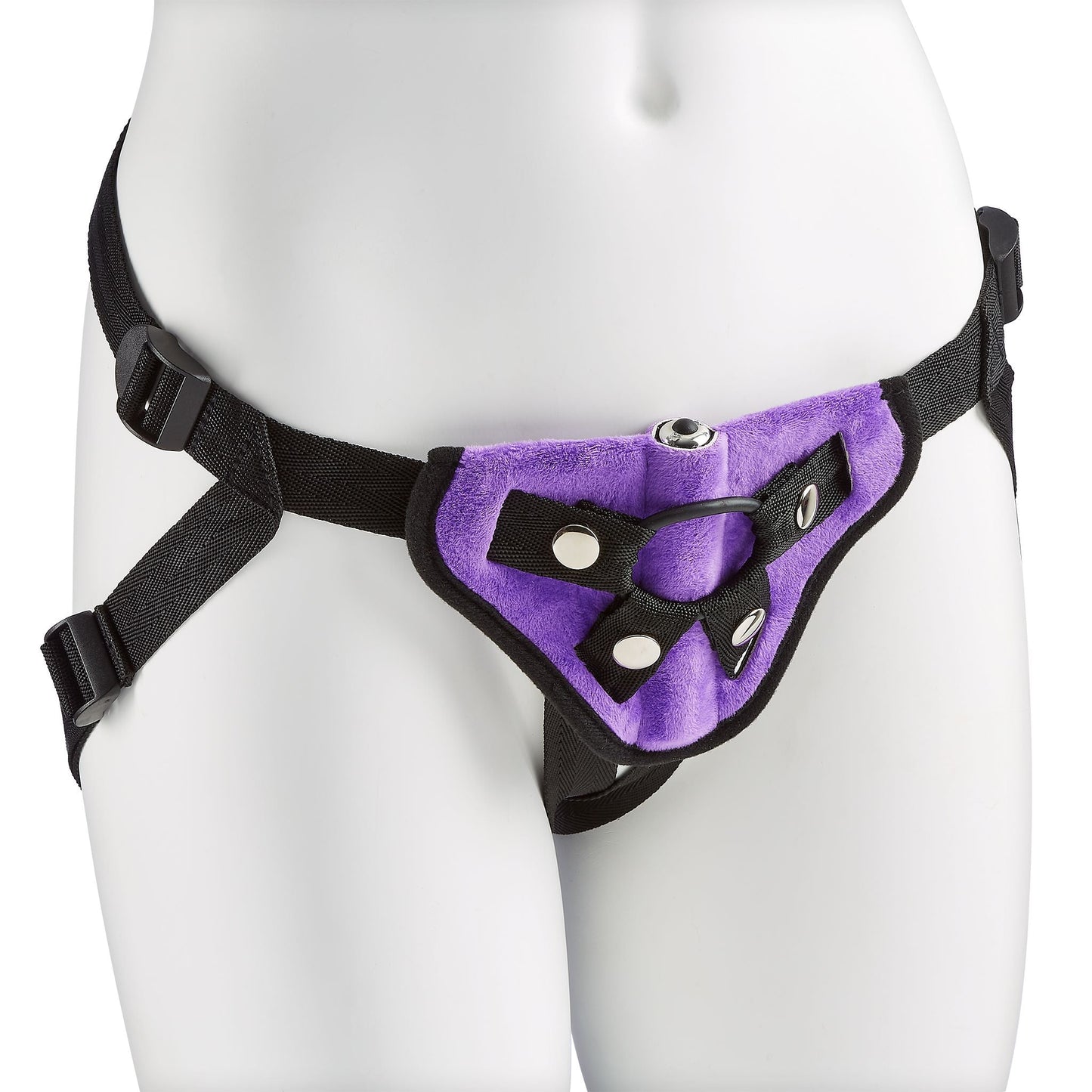 Kit de arnés con correa Morado