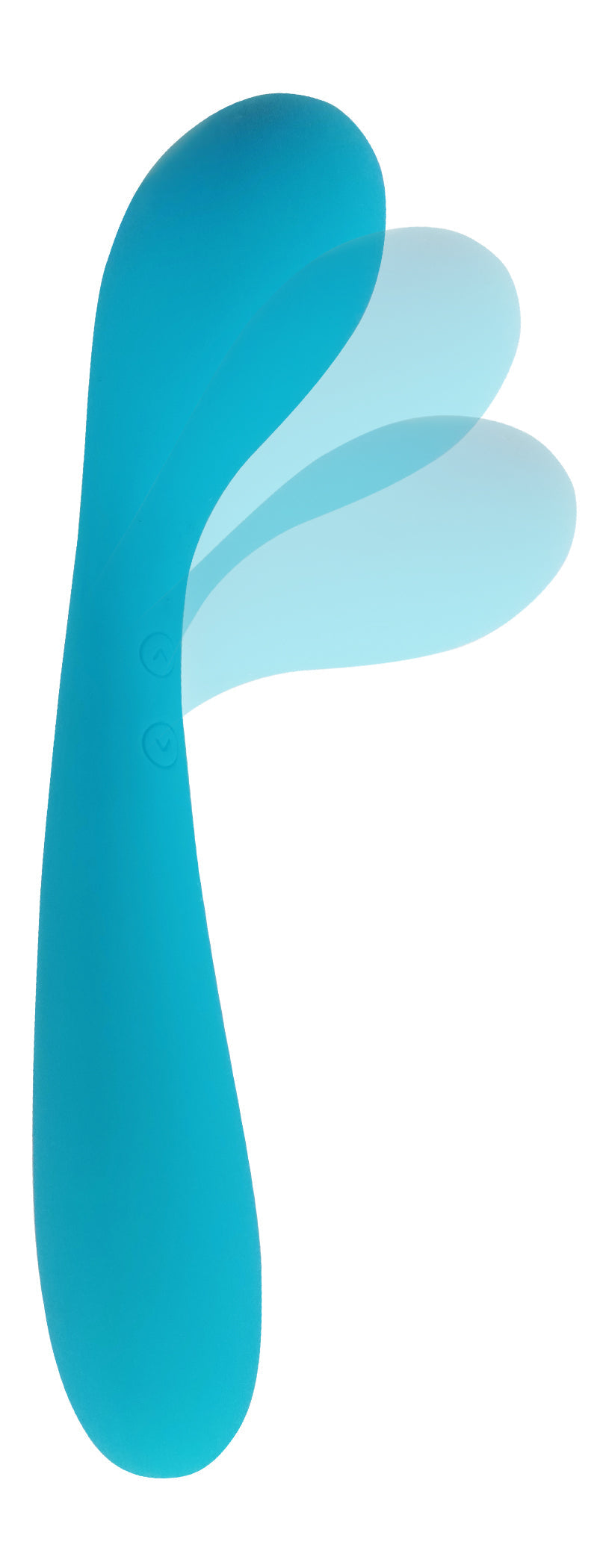 Cloud 9 Health & Wellness Punto G recargable Slim 7 pulgadas Motores duales Aqua Blue