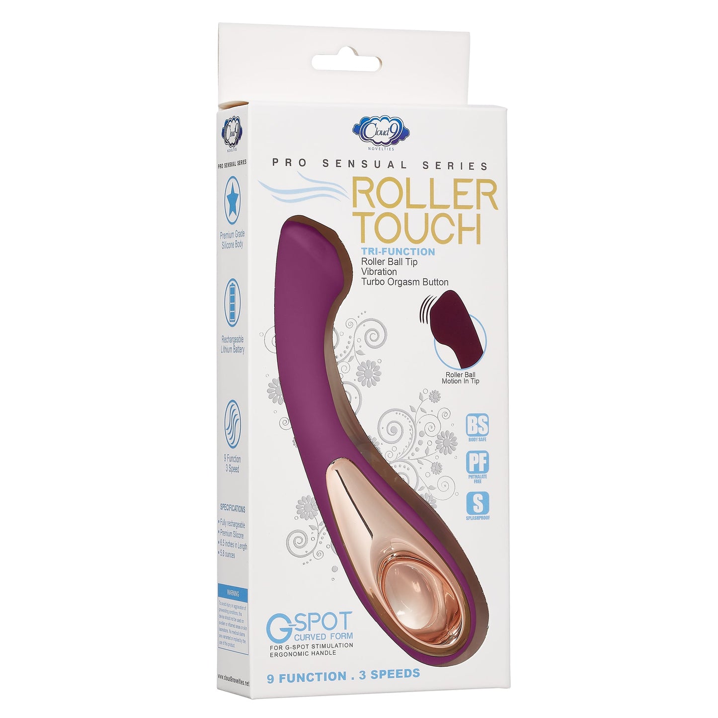 Cloud 9 Pro Sensual Roller Ball G Turbo Ciruela