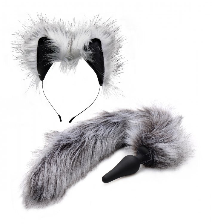 Juego de cola de lobo gris Tailz