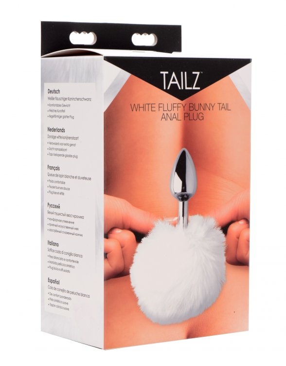 Tapón de cola de conejito esponjoso Tailz