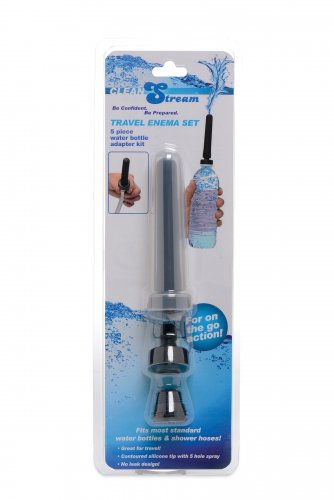 Kit de botella de agua para enema de viaje Cleanstream