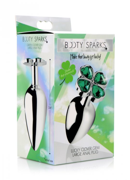 Plug Anal Grande Lucky Clover Gem