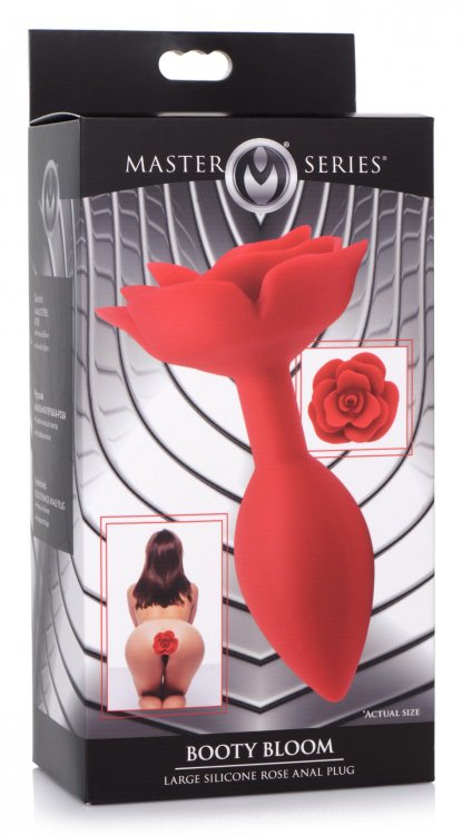 Enchanted Rose Bloom Large Anal Plug